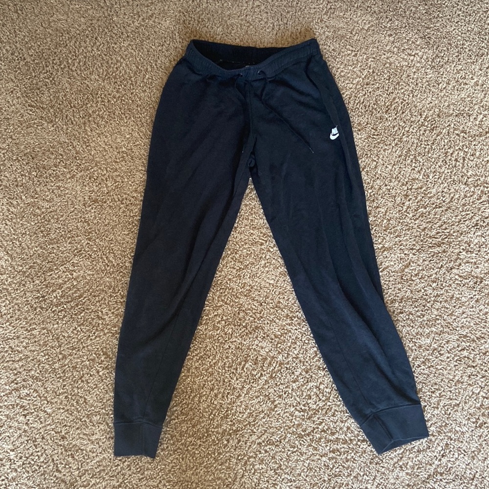 Black Nike joggers
